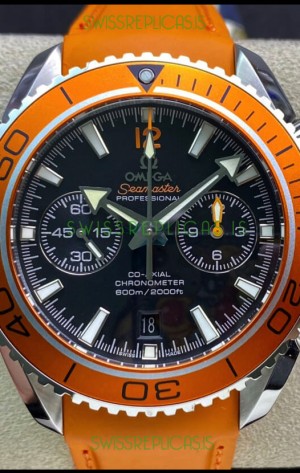 Omega Planet Ocean 600M Chronograph 904L Steel 1:1 Mirror Replica Watch