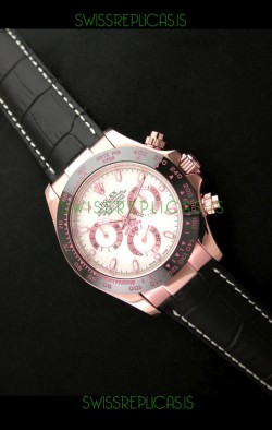 Rolex Oyster Daytona Cosmograph Swiss Replica Rose Gold Watch