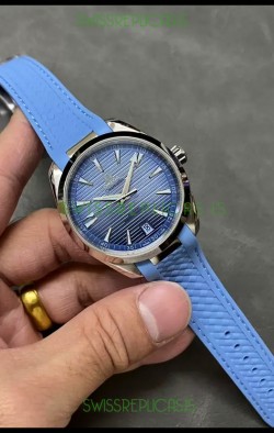 Omega Seamaster Aquaterra 150M Summer Blue Dial 1:1 Mirror Replica Watch