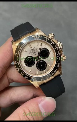 Rolex Cosmograph Daytona M116515LN-0018 Rose Gold Original Cal.4131 Movement - 904L Steel Watch