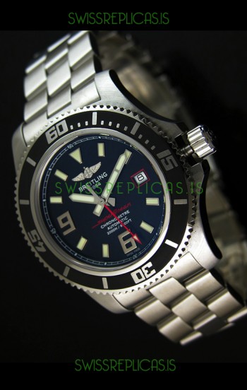 Breitling SuperOcean Abyss Swiss Replica Watch - 1:1 Mirror Replica - 44MM Red Markers